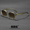 Retro Classic Square Frame Sunglasses with UV400 Protection