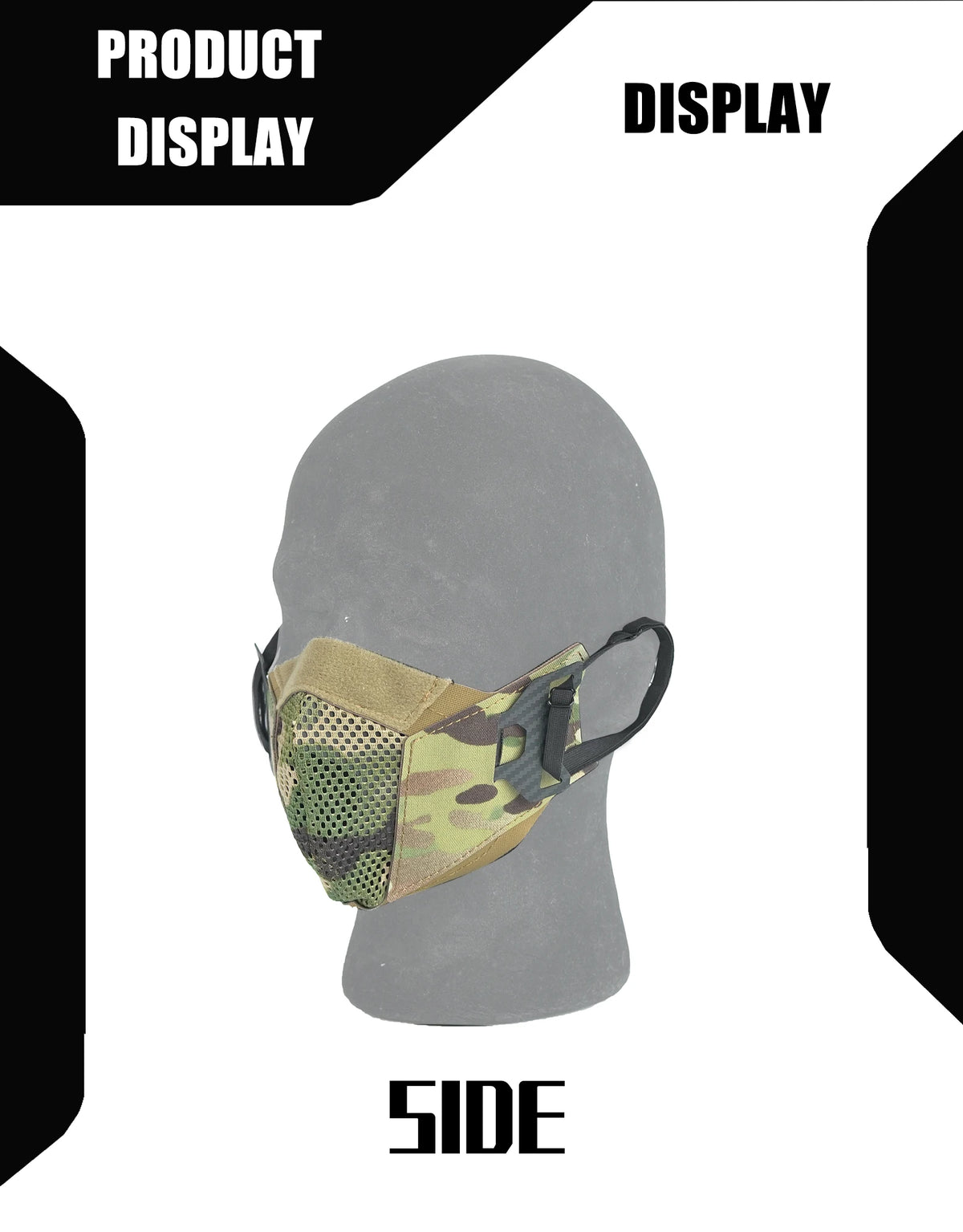 Tactical Anti-Fog Face Mask for Hunting and Airsoft