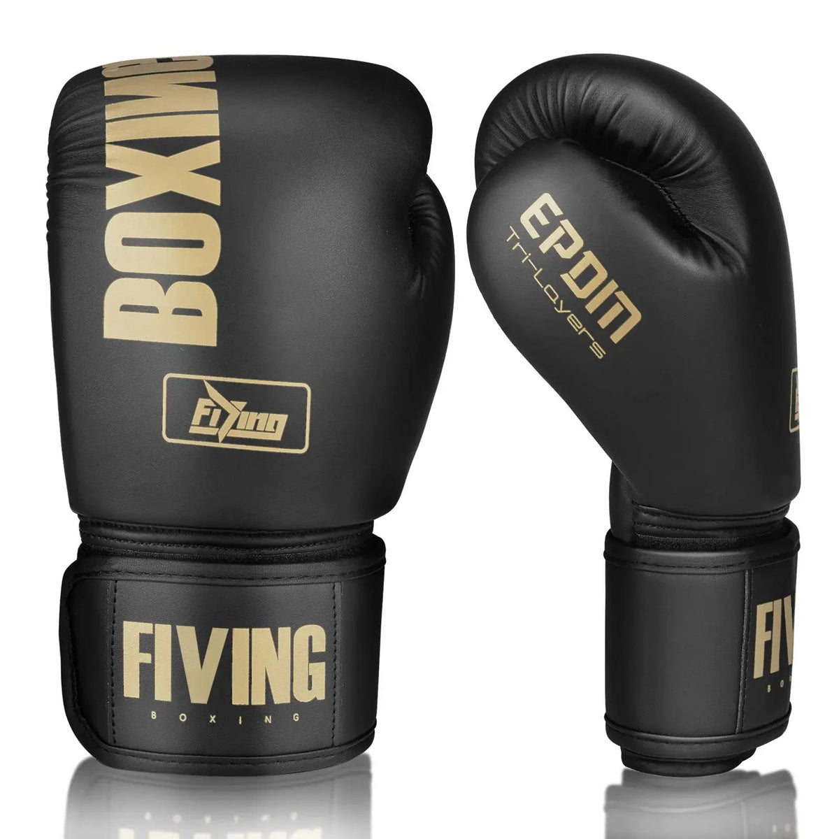 Professional PU Leather Boxing Gloves for Training and Sparring