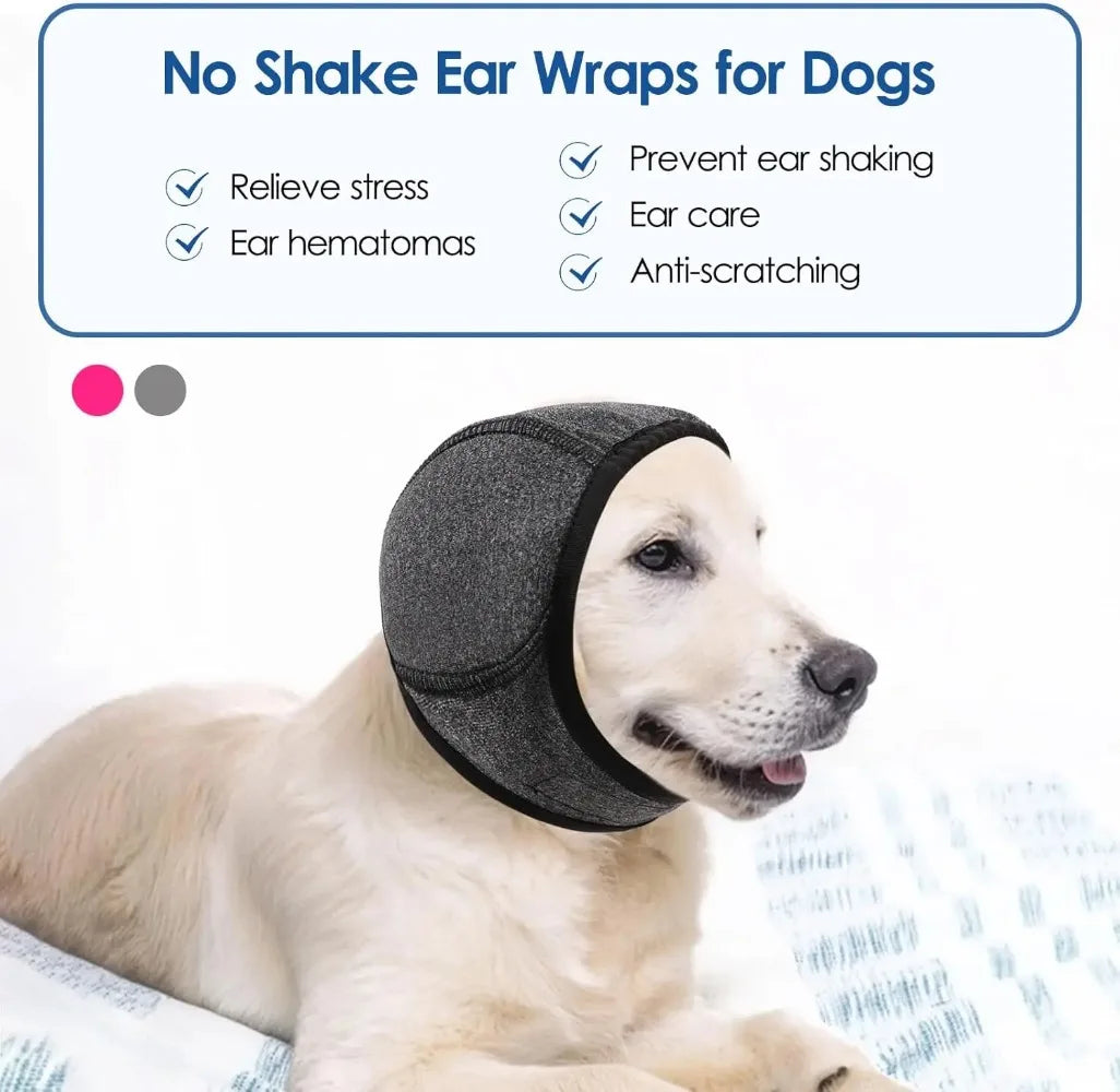 Calming Dog Ear Muffs for Swimming, Grooming & Noise Relief