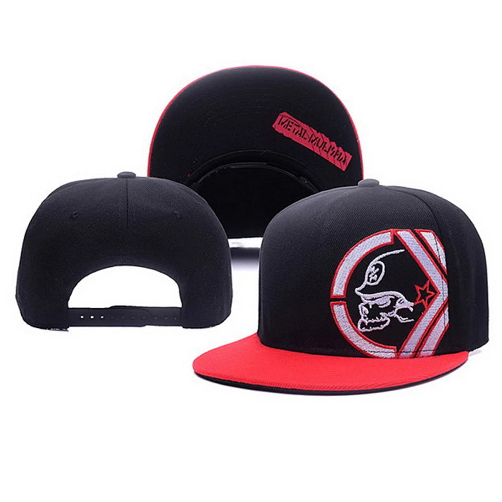 Embroidered Snapback Baseball Cap