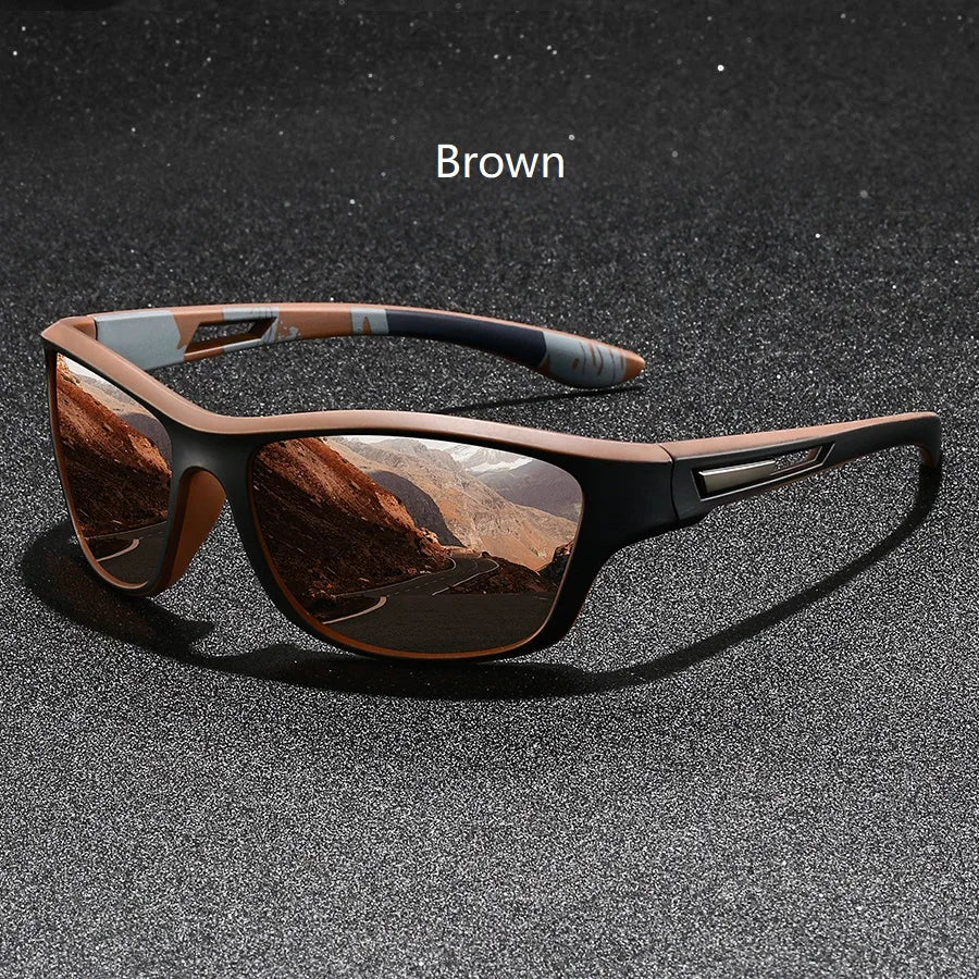Vintage Sports Sunglasses with UV400 Protection