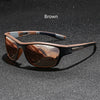 Vintage Sports Sunglasses with UV400 Protection
