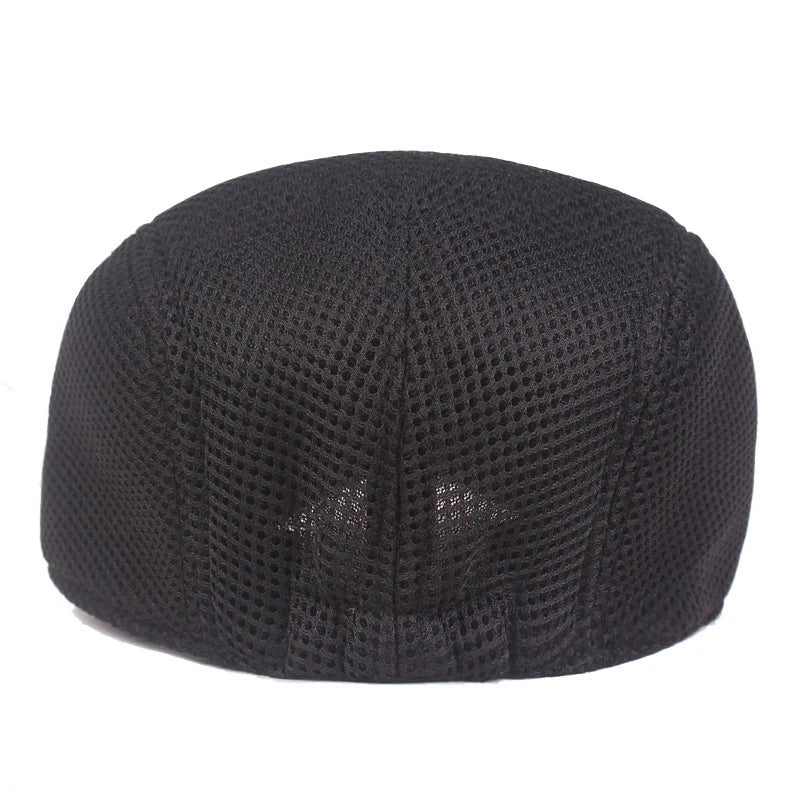 Classic Mesh Beret Hat for Men and Women