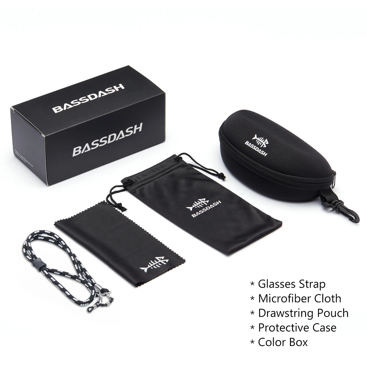 Polarized Sports Sunglasses for Fishing, Driving & Outdoor Activities