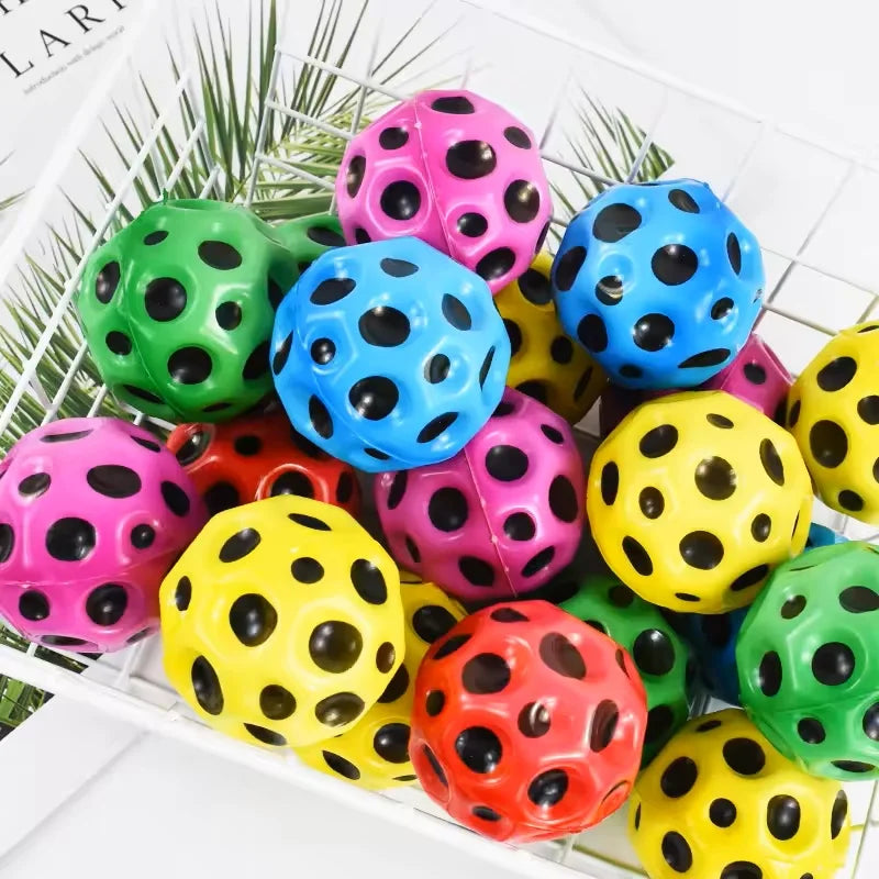 Super-Bounce Rubber Balls with Hole Design (Pack of 2)