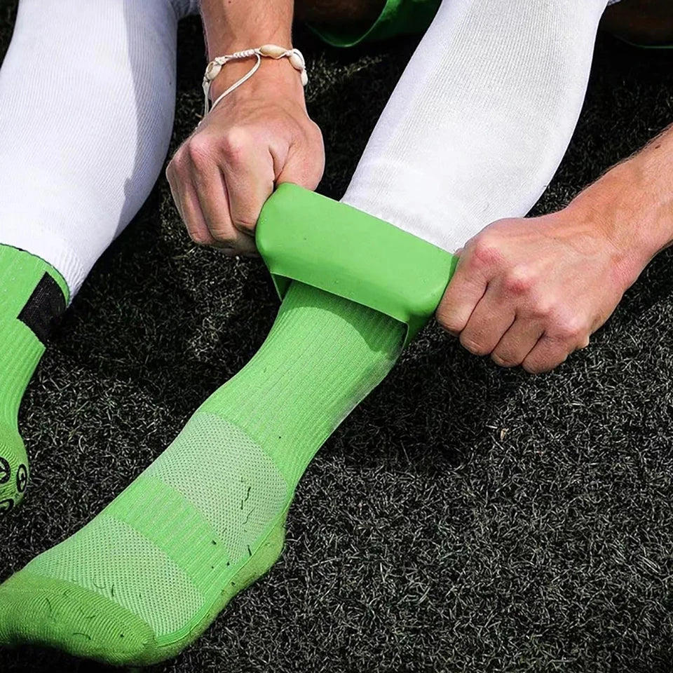Silicone Shin Guard Straps – Secure, Non-Slip Hold for Soccer & Sports