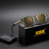 Retro Classic Square Frame Sunglasses with UV400 Protection