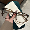 Vintage Round Blue Light Blocking Glasses for Women