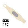 A beige, thin spandex wrist guard with a gray pad for joint support.