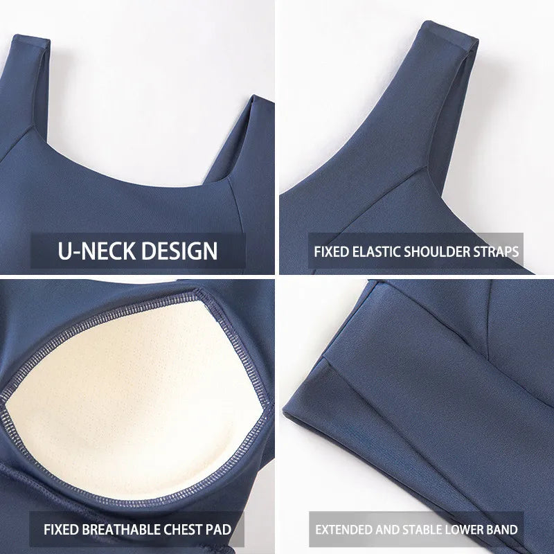 High-Impact Sports Bra for Workout and Yoga