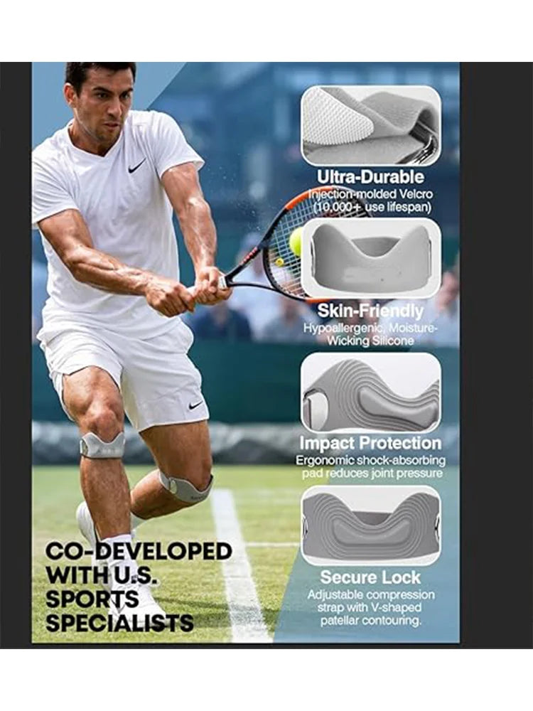 Adjustable Patellar Tendon Support Straps (2-Pack)