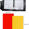 Complete Referee Kit with Whistle, Cards, and Notebook