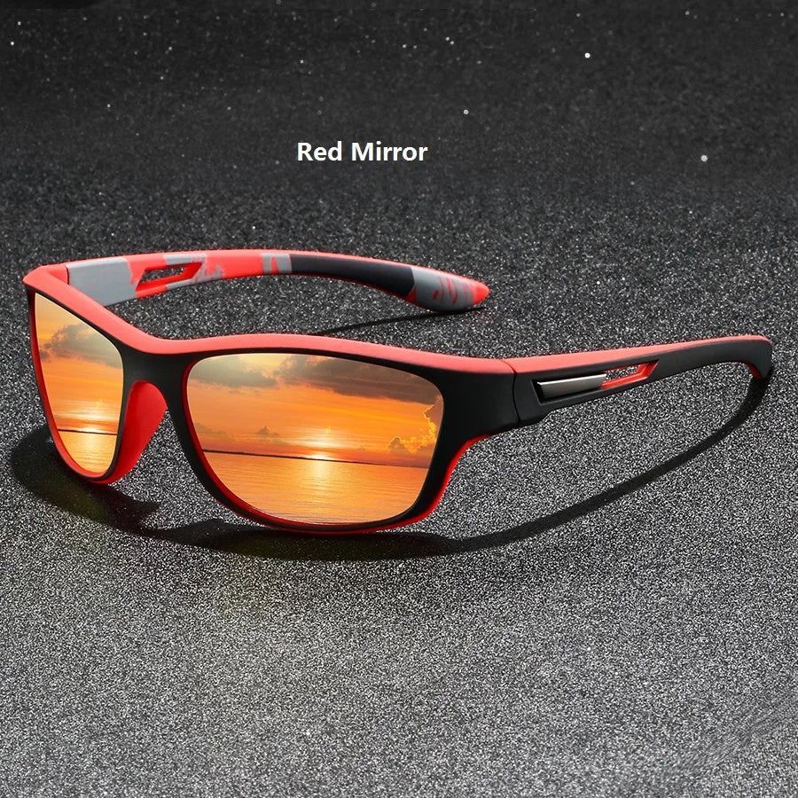 Vintage Sports Sunglasses with UV400 Protection