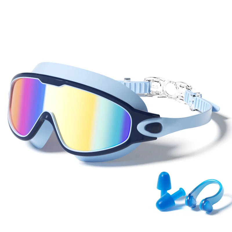 Kids Anti-Fog Swim Goggles with UV Protection