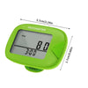 Clip-On Pedometer Step Counter with Memory
