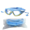 Kids Swim Goggles with Anti-Fog Lenses and Silicone Earplugs