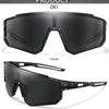 DK1 sunglasses shown from the front and side view at a 45 degree angle