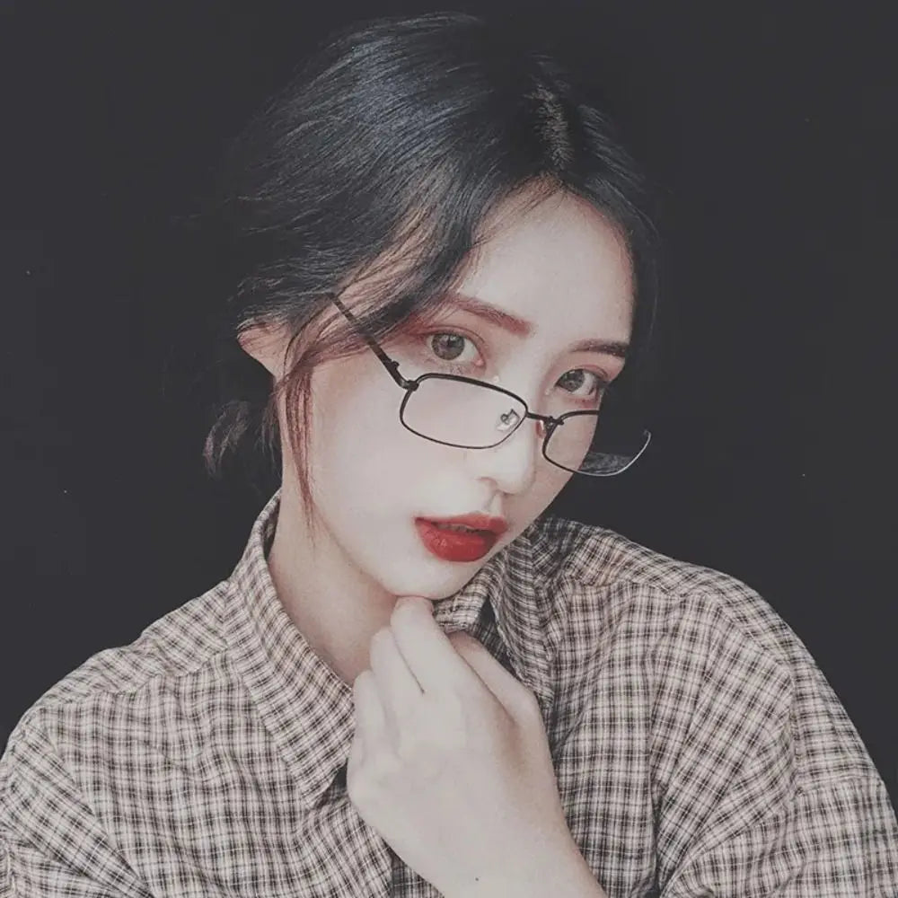 Oversized Square Anti-Blue Light Glasses