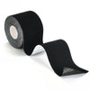 Roll of black wrinkle smoothing tape for face and skin