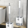 Wall-Mounted Toilet Brush Set with Holder