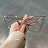 Vintage Cat Eye Glasses with Blue Light Filtering Lenses