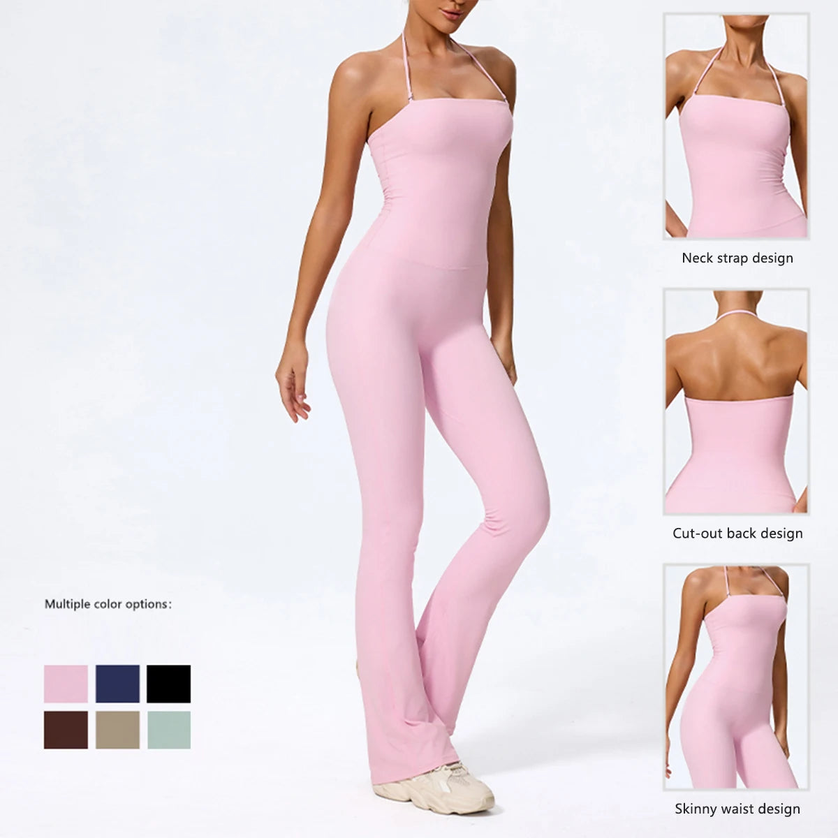 Sleek Women's Yoga & Gym Training Bodysuit
