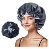 Reversible Satin Sleep Cap with Adjustable Fit