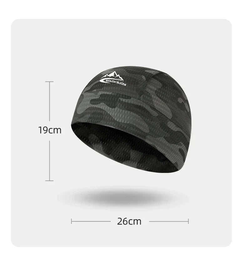 Breathable Moisture-Wicking Cycling Cap for Under Helmet