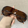 Vintage Oversized Pilot Sunglasses with UV400 Protection
