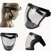 Reusable Transparent Full-Face Protection Shield