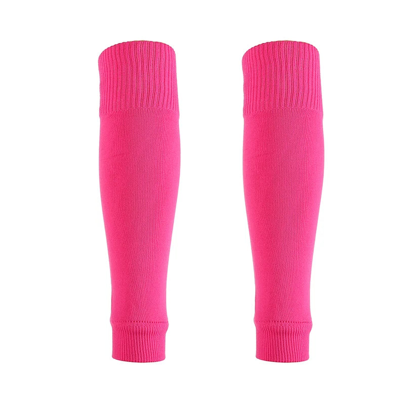 Football Calf Protection Socks with Built-in Shin Guards