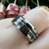 Fashion Tungsten Carbide Engagement Ring