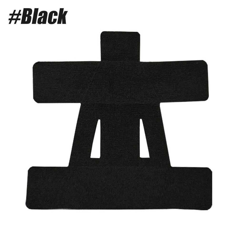 Black precut kinesiology tape designed for shoulder support