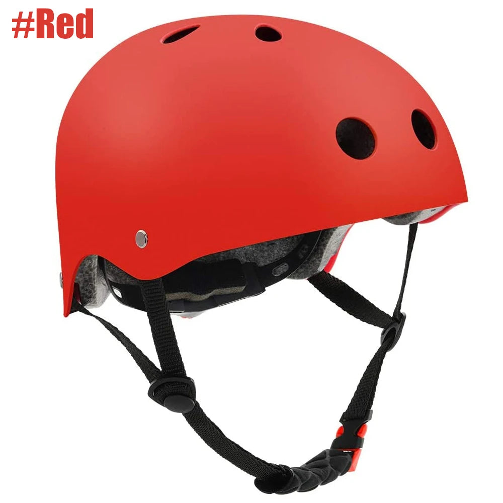 Multi-Sport Skateboard Helmet with Adjustable Fit