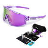 Fusion UV400 Cycling Sunglasses with 3 Interchangeable Lenses