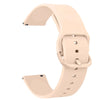 A beige silicone watch strap for Huawei and Honor watches shown from the side.