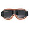 Vintage Leather Motorcycle Goggles