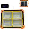 Solar Powered LED Work Light with Hanging Hook for Outdoor Use