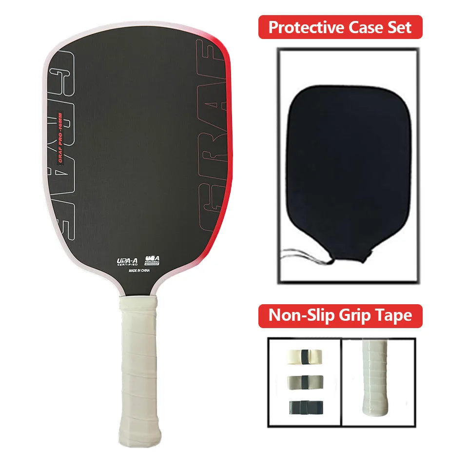 Pro Carbon Pickleball Paddle with Foam Core