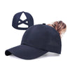 Quick-Dry Mesh Ponytail Baseball Cap