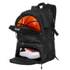 Multi-Sport Backpack with Separate Shoe & Ball Compartments