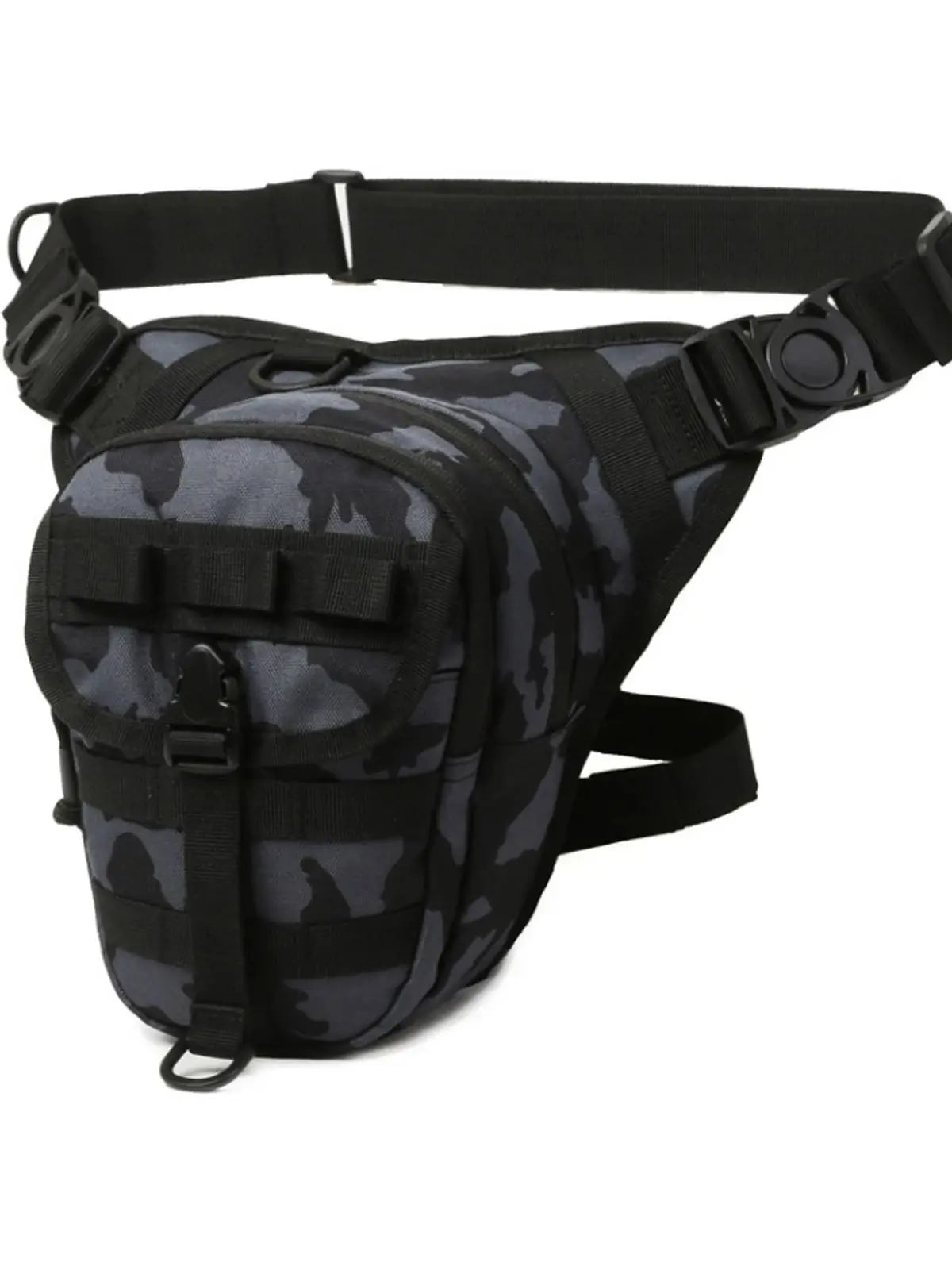 Camo Tactical Waist Pack with Adjustable Strap