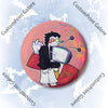 Spamton-Inspired Round Enamel Pin Badge Set