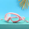 Wide-Frame Anti-Fog Swimming Goggles with Earplugs