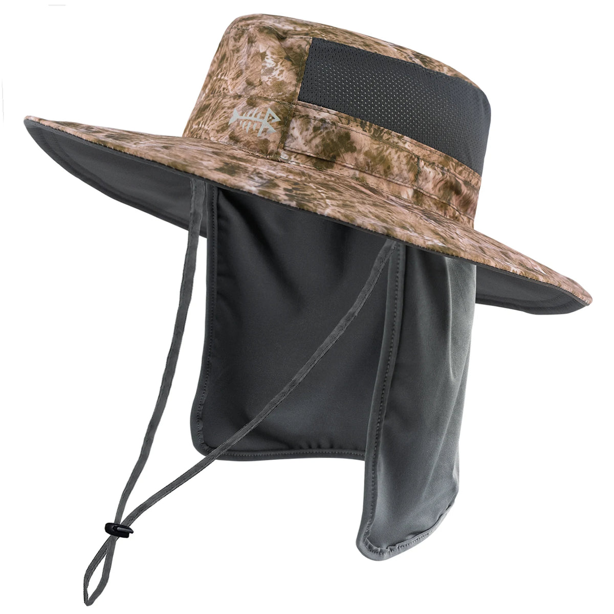 UPF 50+ Sun Protection Bucket Hat with Detachable Neck Flap