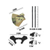 Tactical Anti-Fog Face Mask for Hunting and Airsoft