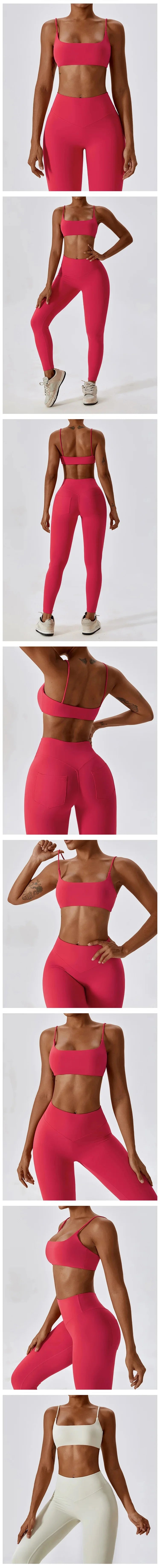 Ultra-Supportive Sports Bra for Yoga and Fitness