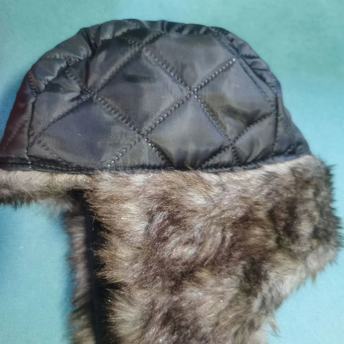 Faux Fur Trapper Hat with Ear Flaps