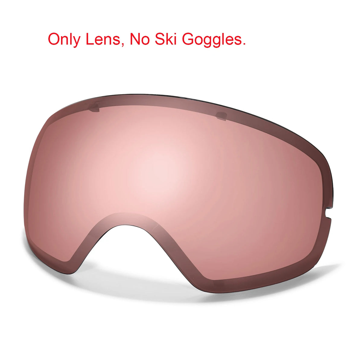 Outdoor Ski Goggles with Protective Case and Anti-Fog Lenses